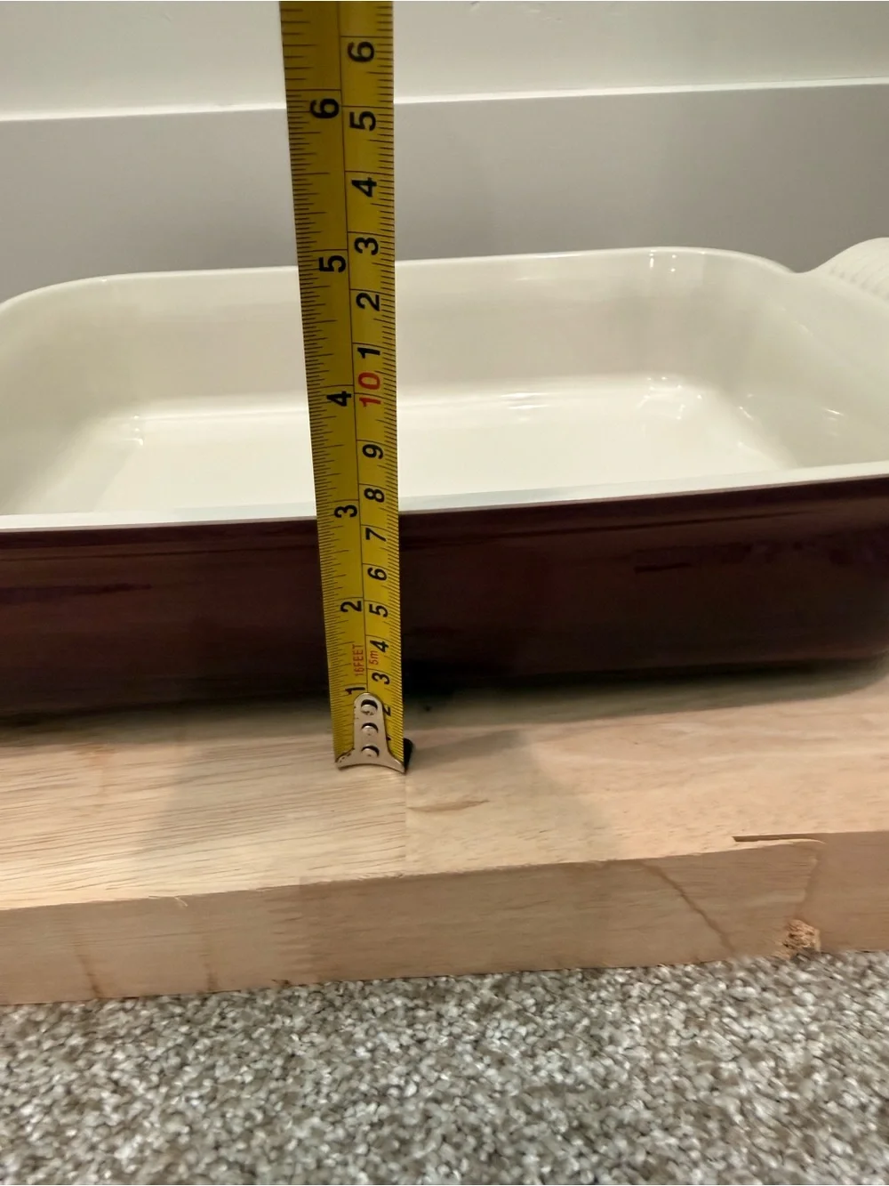 Le Creuset Large Heritage Style Baking Dish Rhône